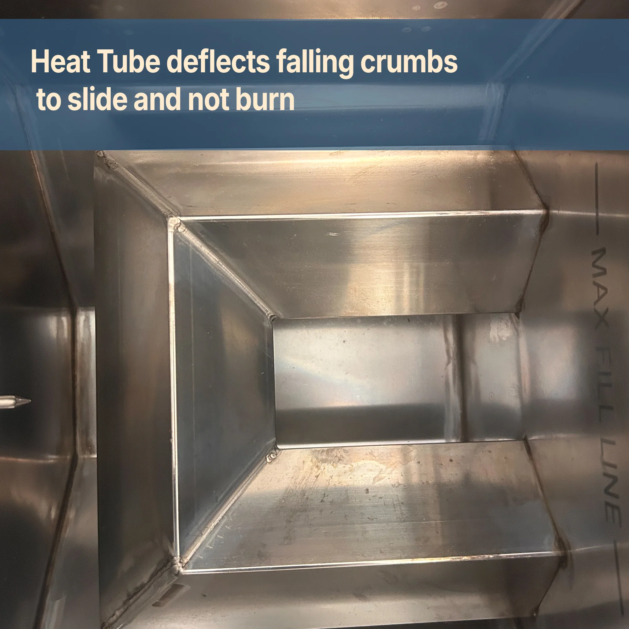 2.5-gal Stainless Bayou® Fryer Workstation - Image 5