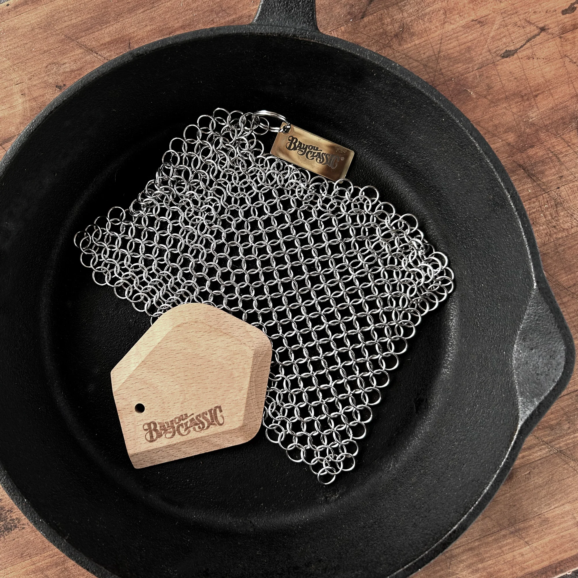 2-pc. Cast Iron Cleaning Kit - Image 3