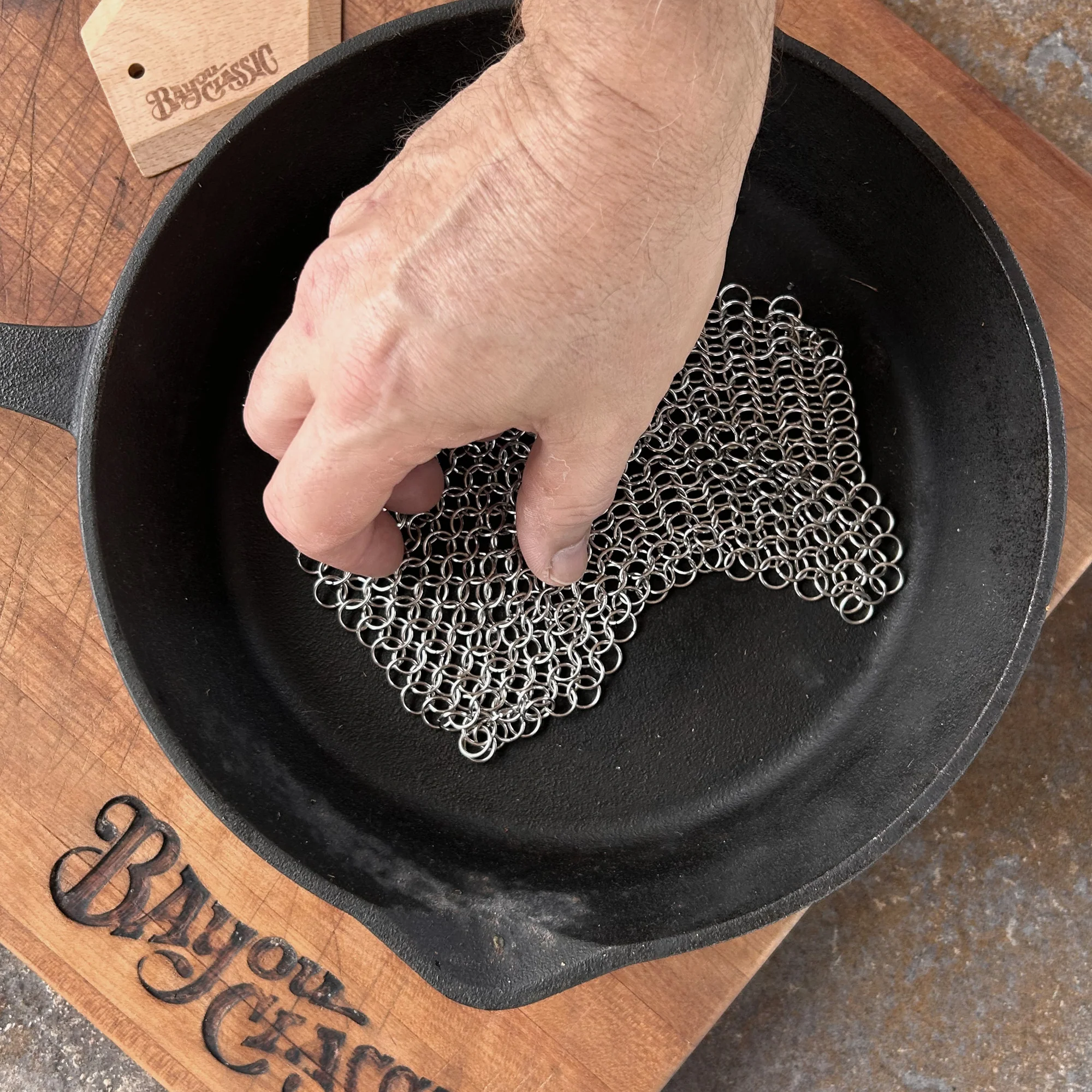 2-pc. Cast Iron Cleaning Kit - Image 4