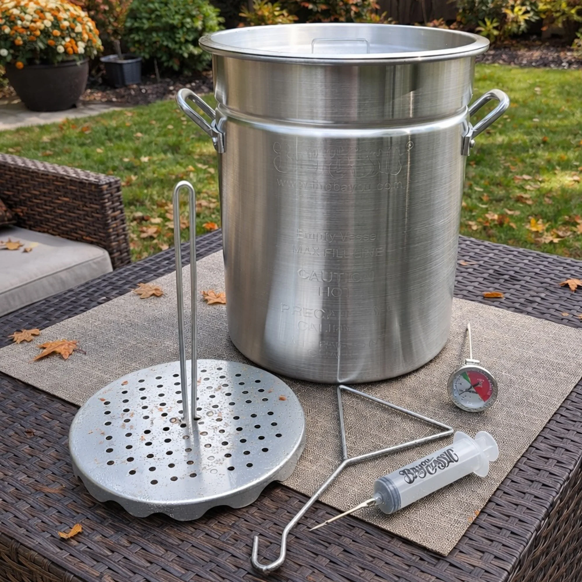 30-qt Aluminum Turkey Fryer - Image 3