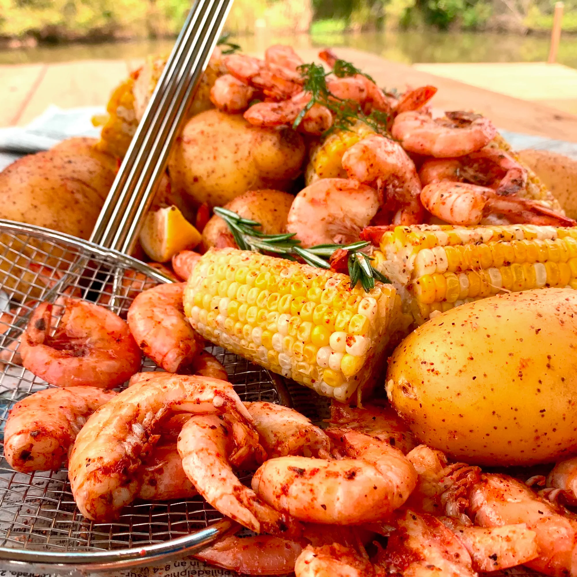 36-qt Stainless Stockpot with Basket - Image 5