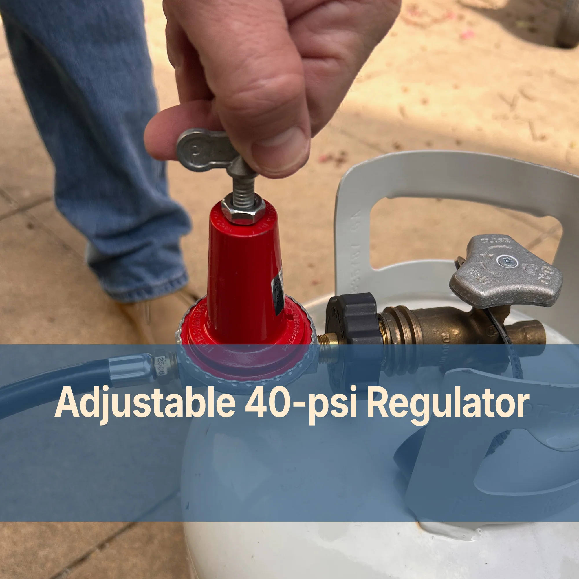 40-psi Regulator/Hose Assembly - Image 4