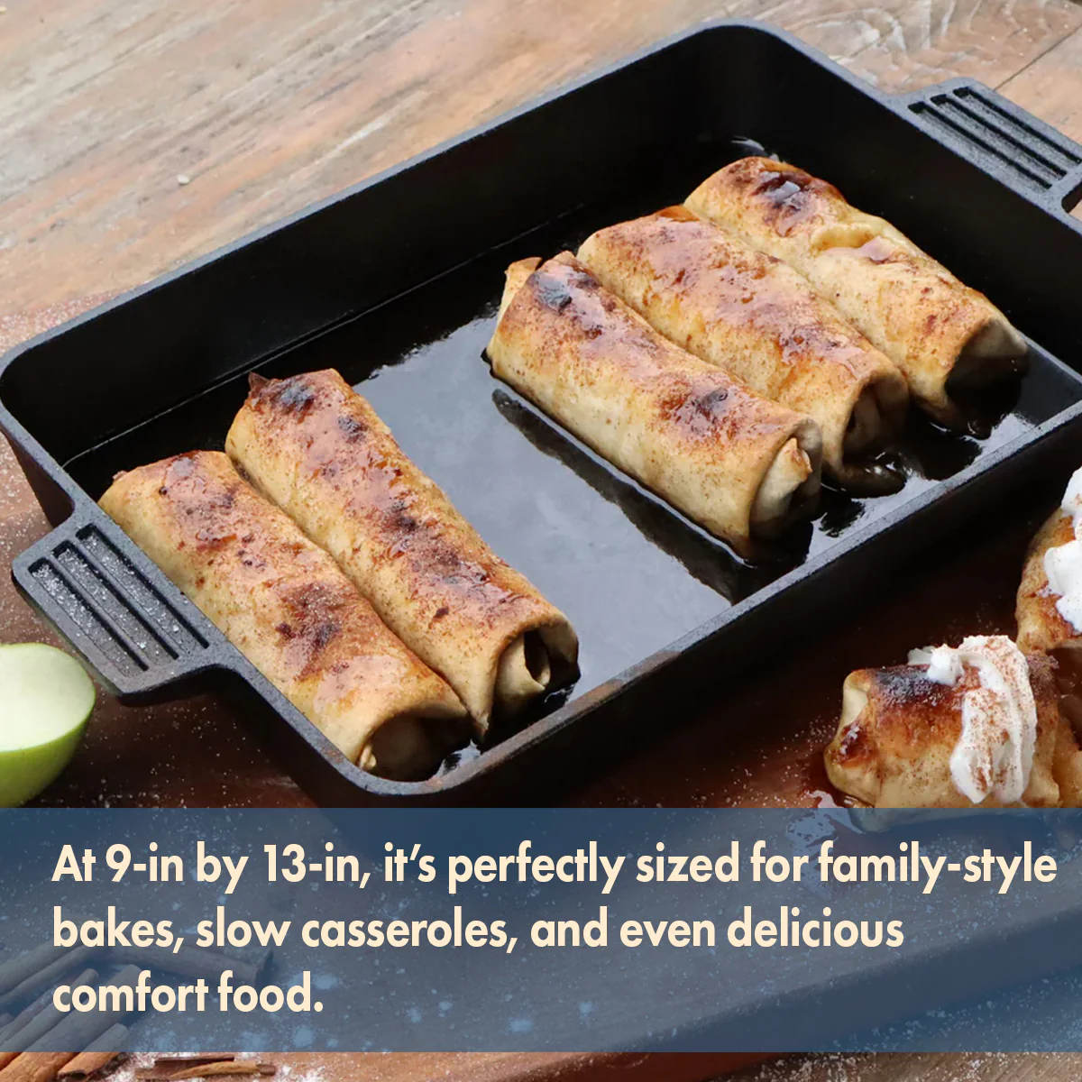 9x13-in Cast Iron Pan - Image 4