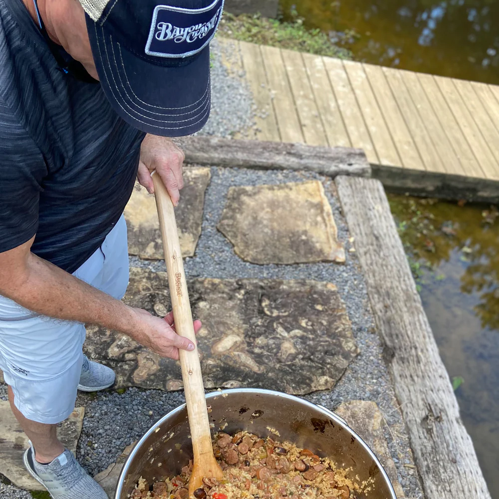 Wooden Cajun Stir Paddle - Image 4