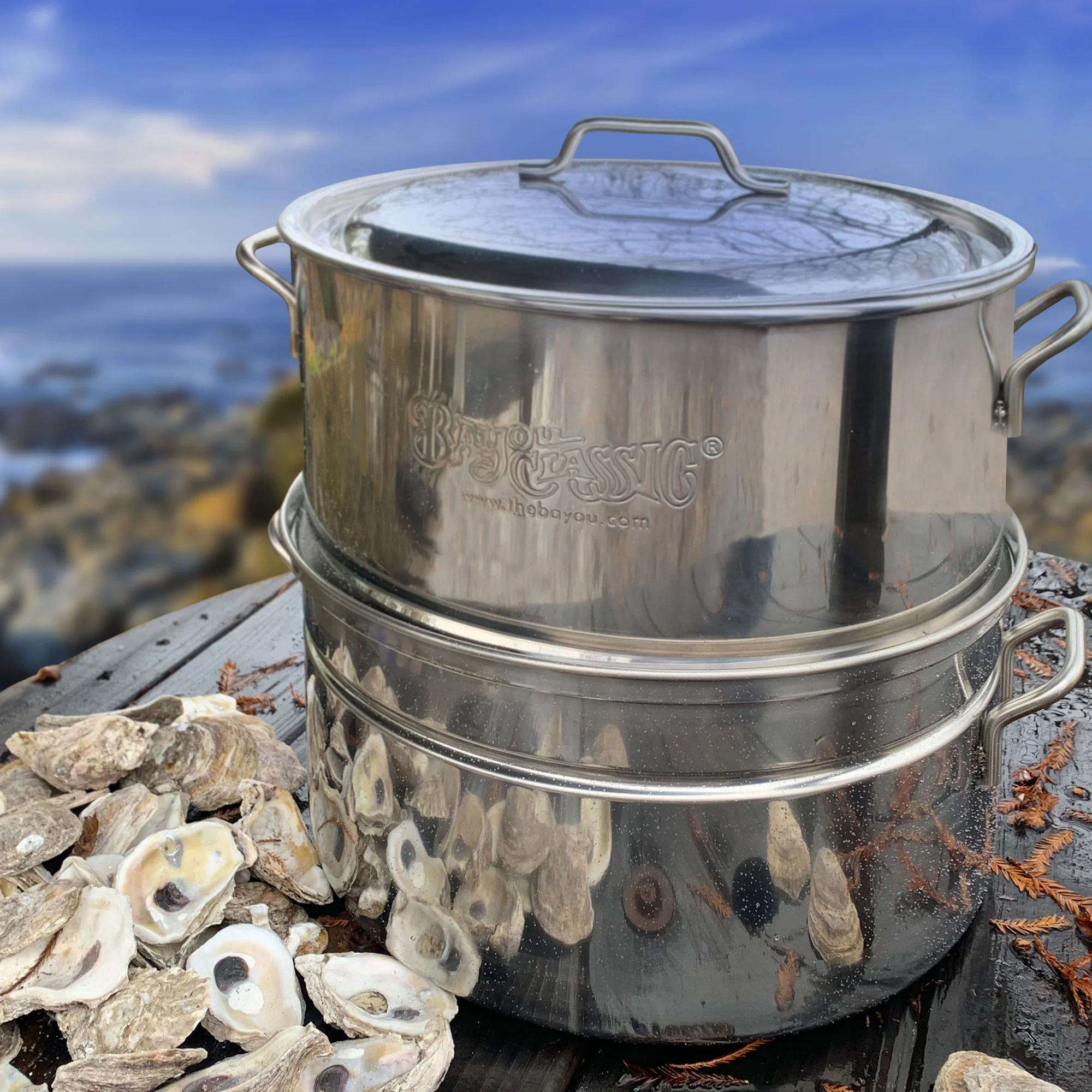 Stainless Oyster Steamer - Image 3