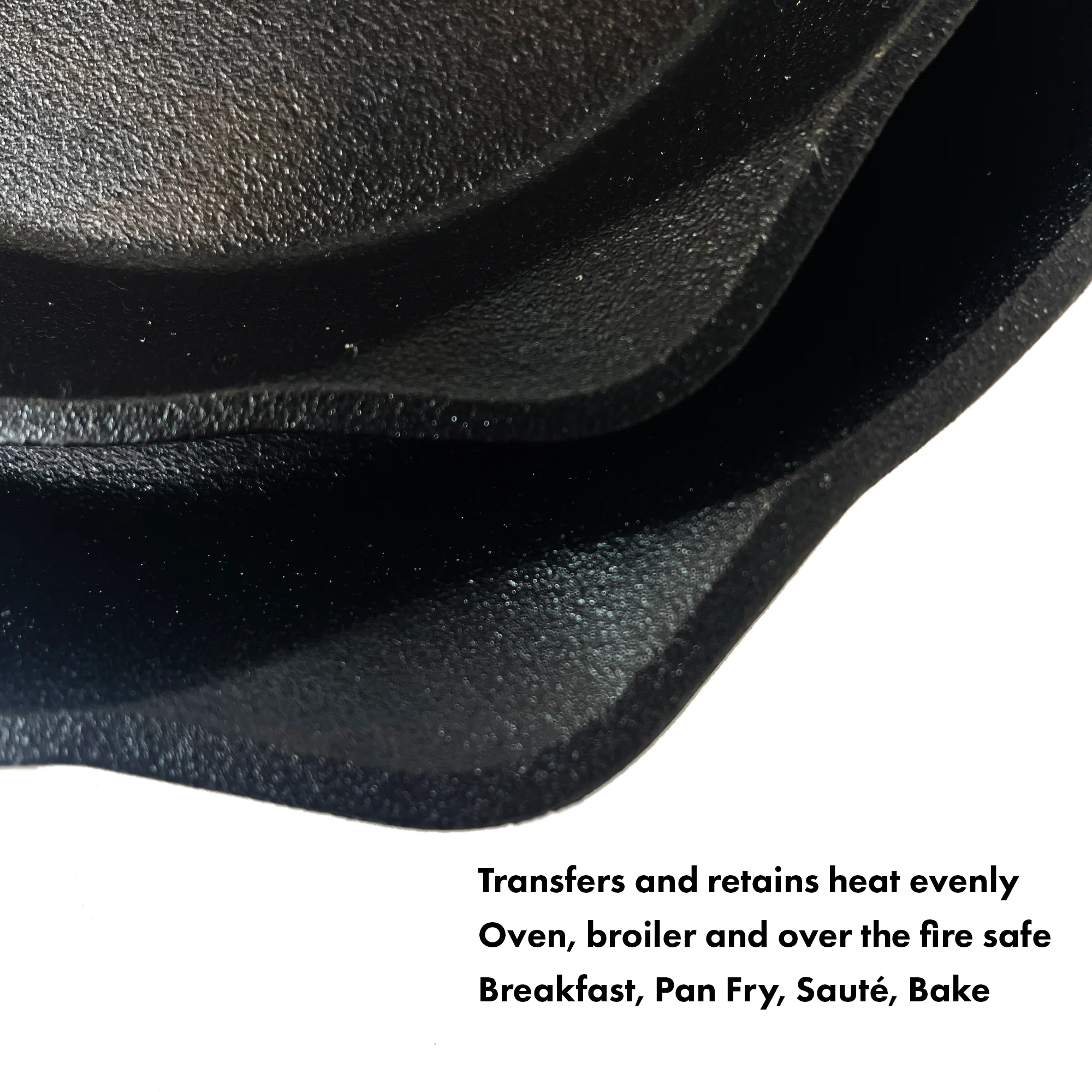 8-in and 10-in Cast Iron Skillet Set - Image 3