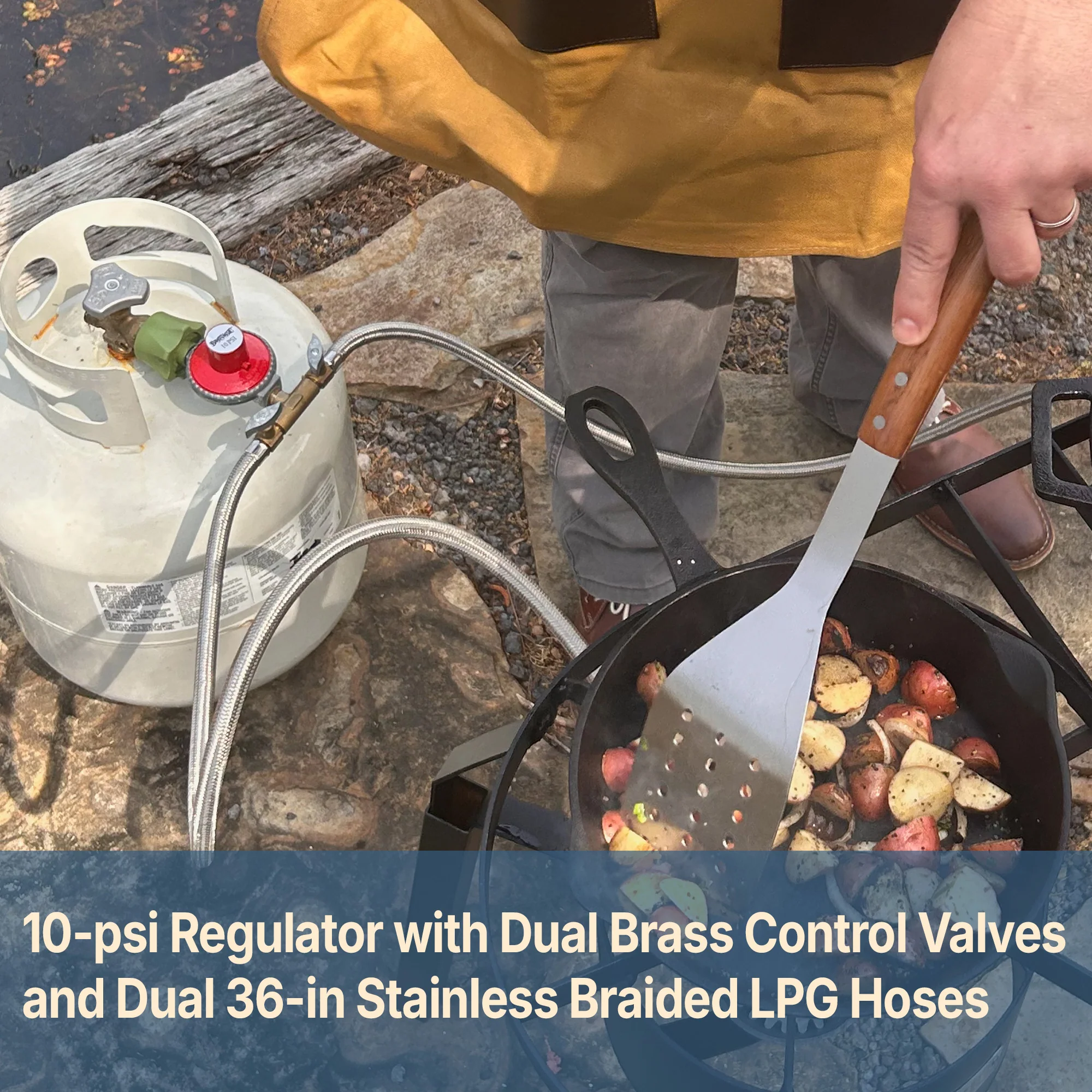 Dual Burner High Pressure Cooker - Image 3