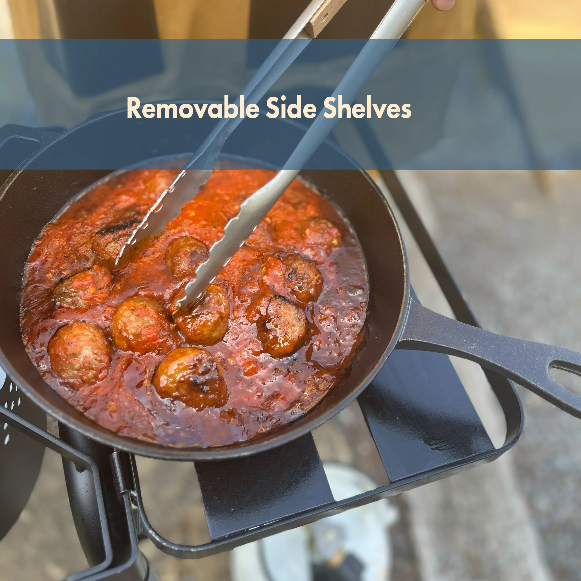 Dual Burner Outdoor Patio Stove - Image 4