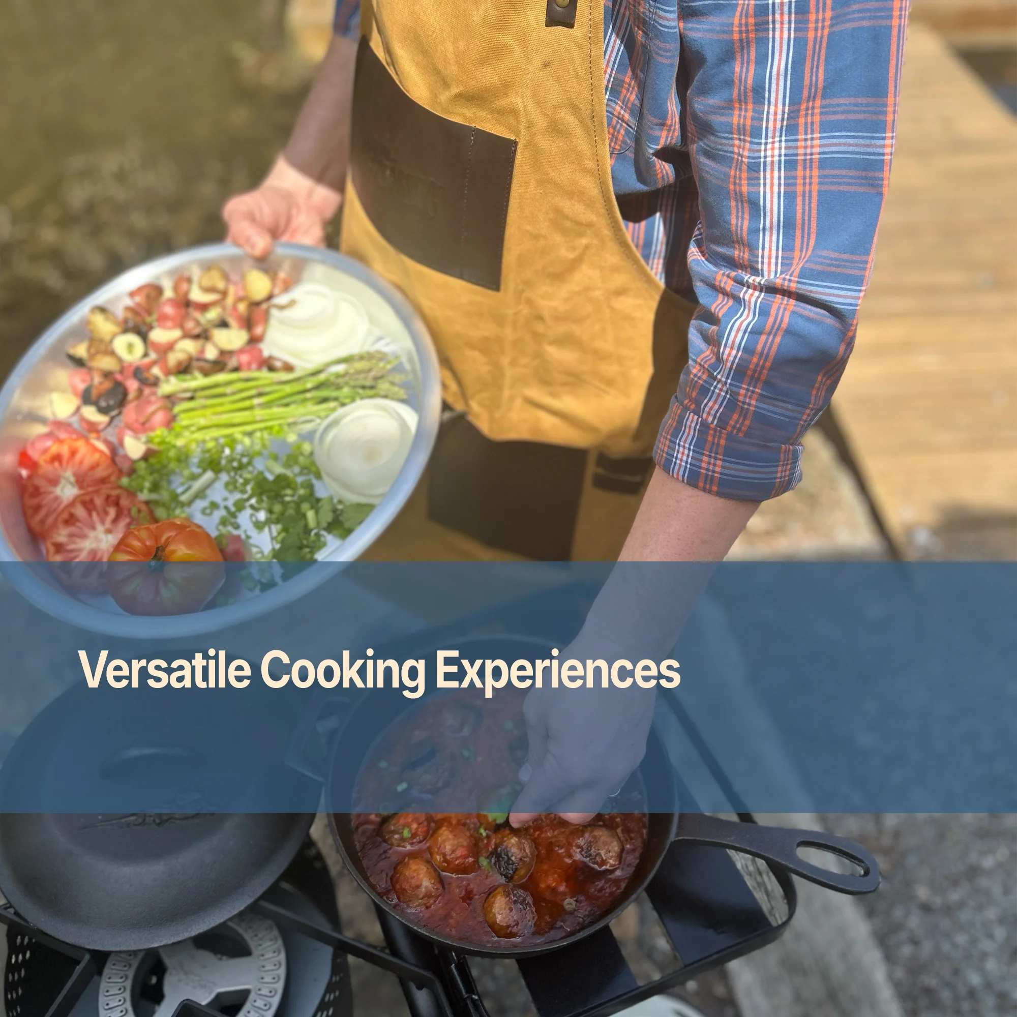 Dual Burner Outdoor Patio Stove - Image 5