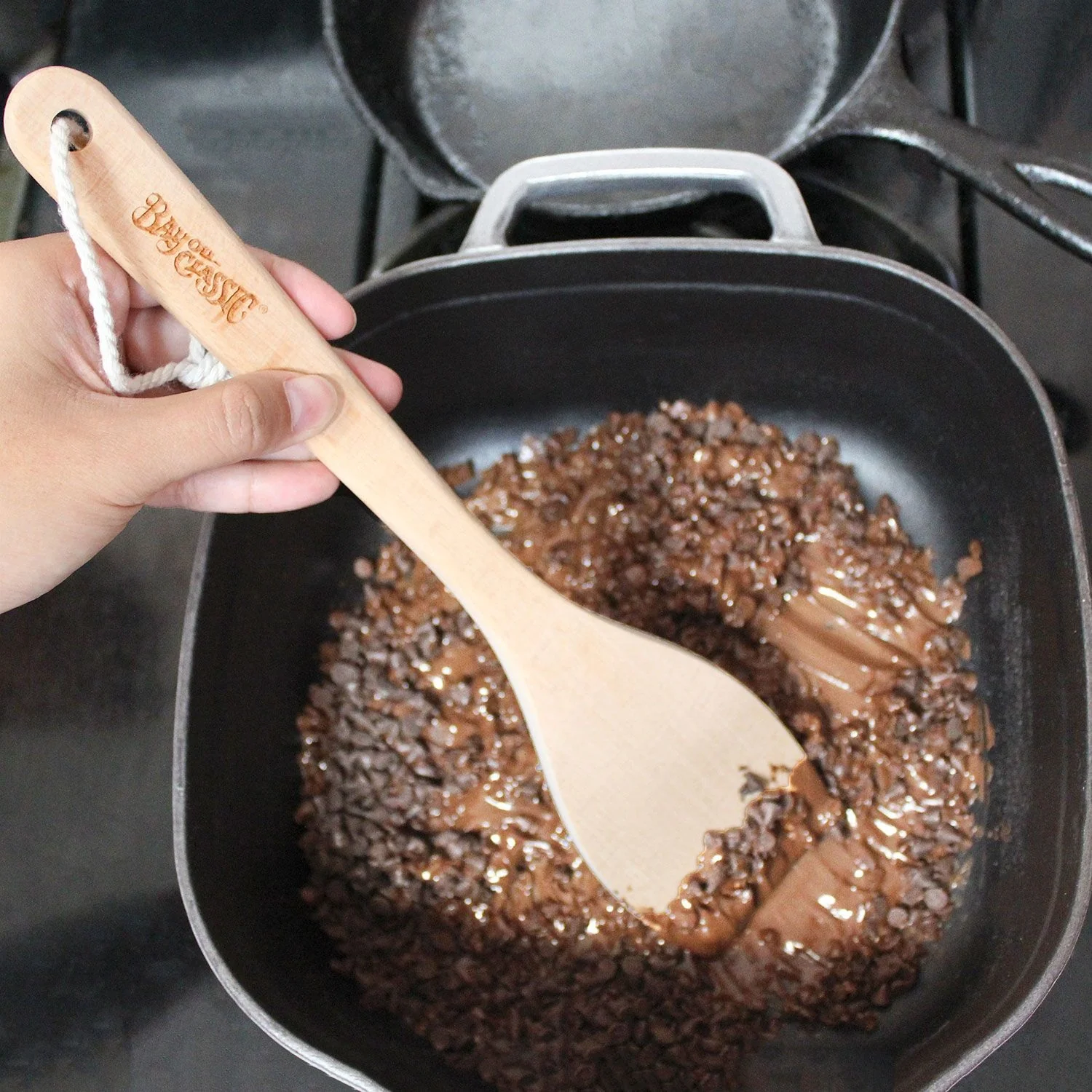 4-qt Enameled Covered Casserole, Weathered Grey - Image 4