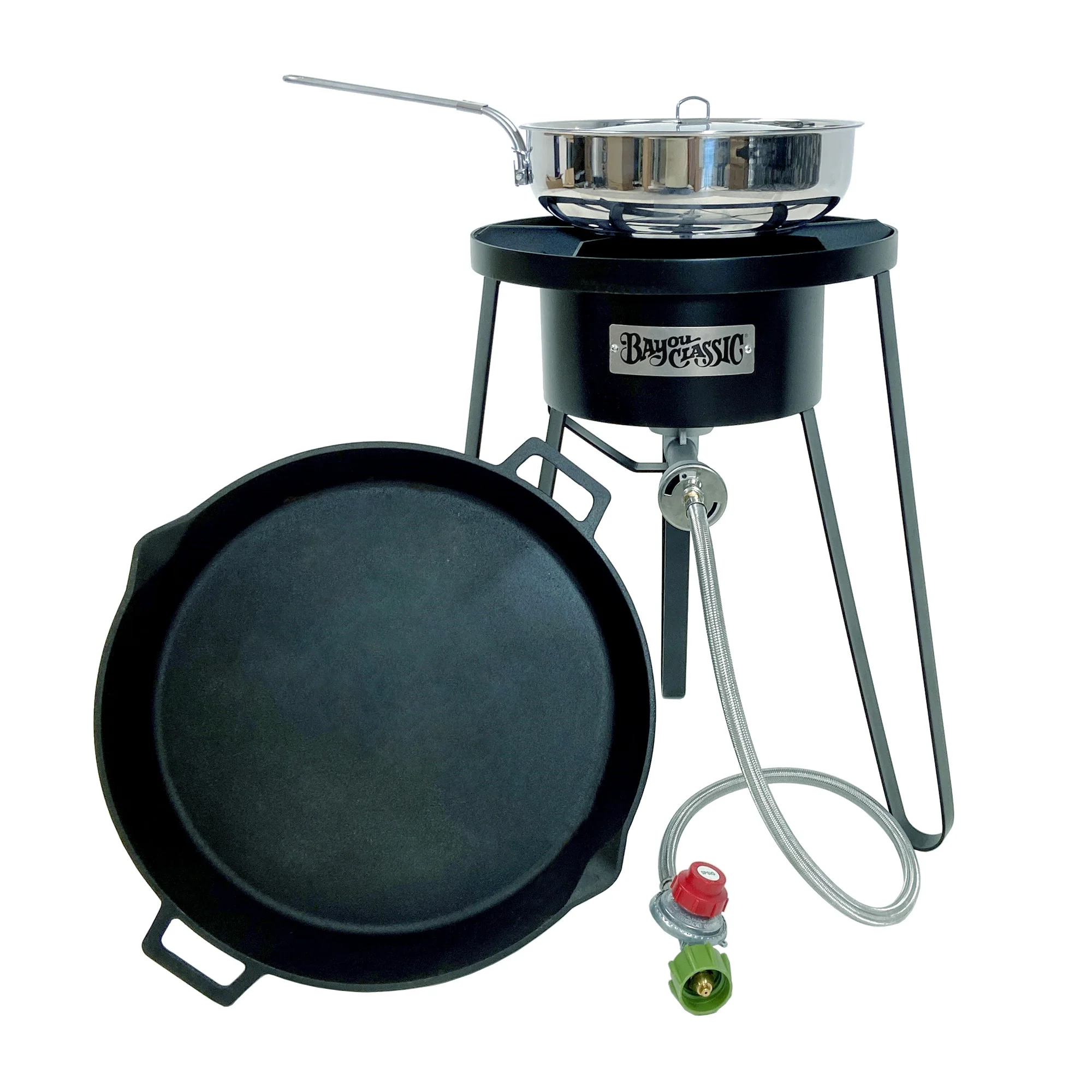 Two Skillet Outdoor Cooker Kit - Image 4